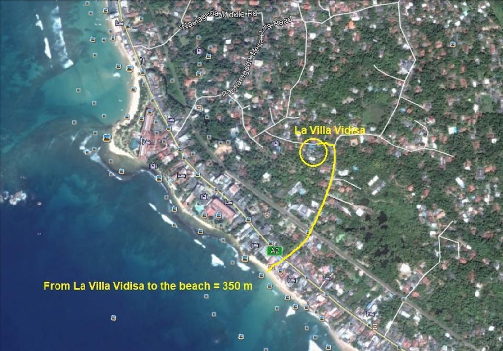 Vidisa Hotel Hikkaduwa Exterior photo